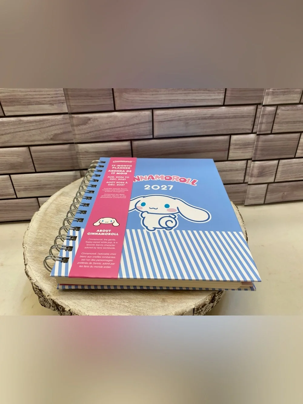 Cinnamoroll ❤️ 2027 17-month Monthly & Weekly Planner / Agenda New